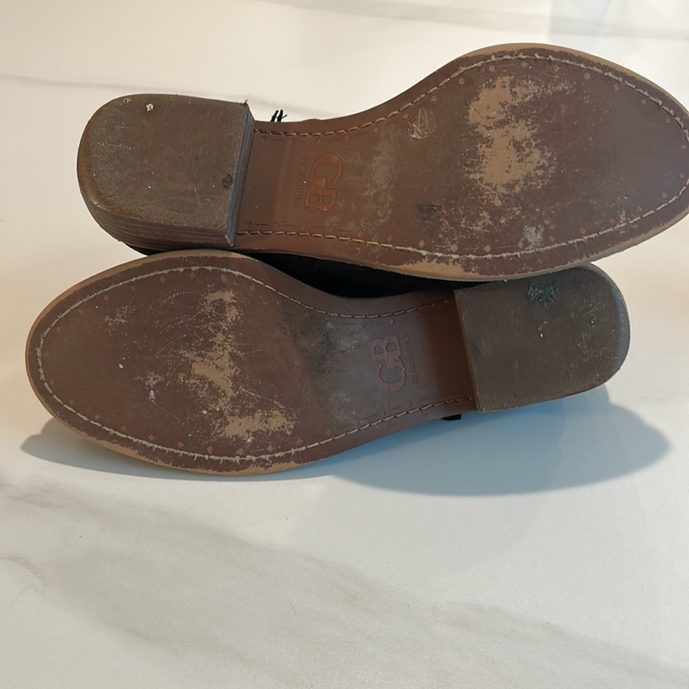 Gianni Bini Black Ankle Boots - Picture 8 of 8